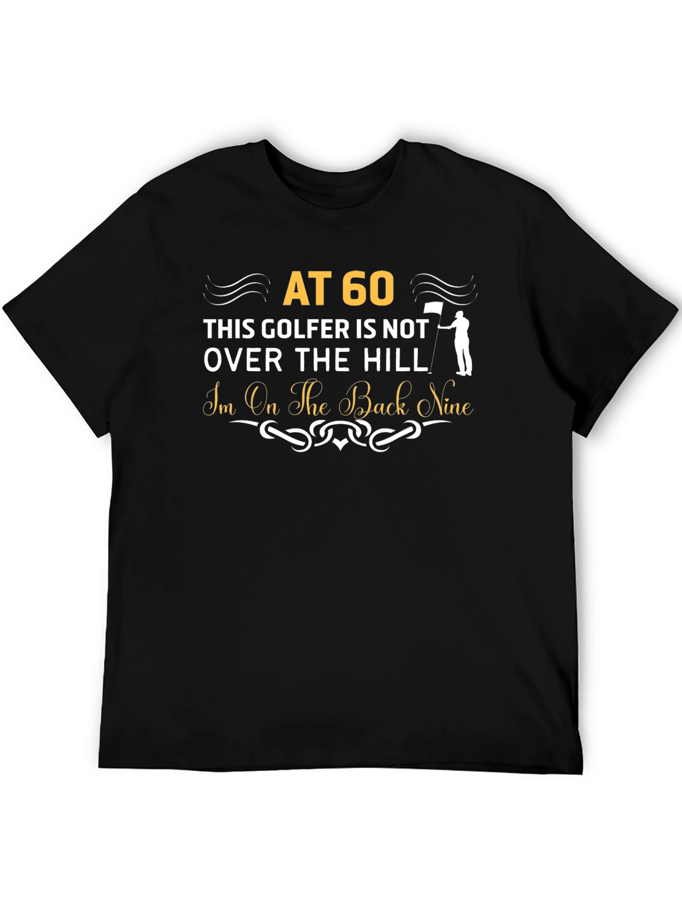 60th Birthday Golfer T-Shirt: Back Nine