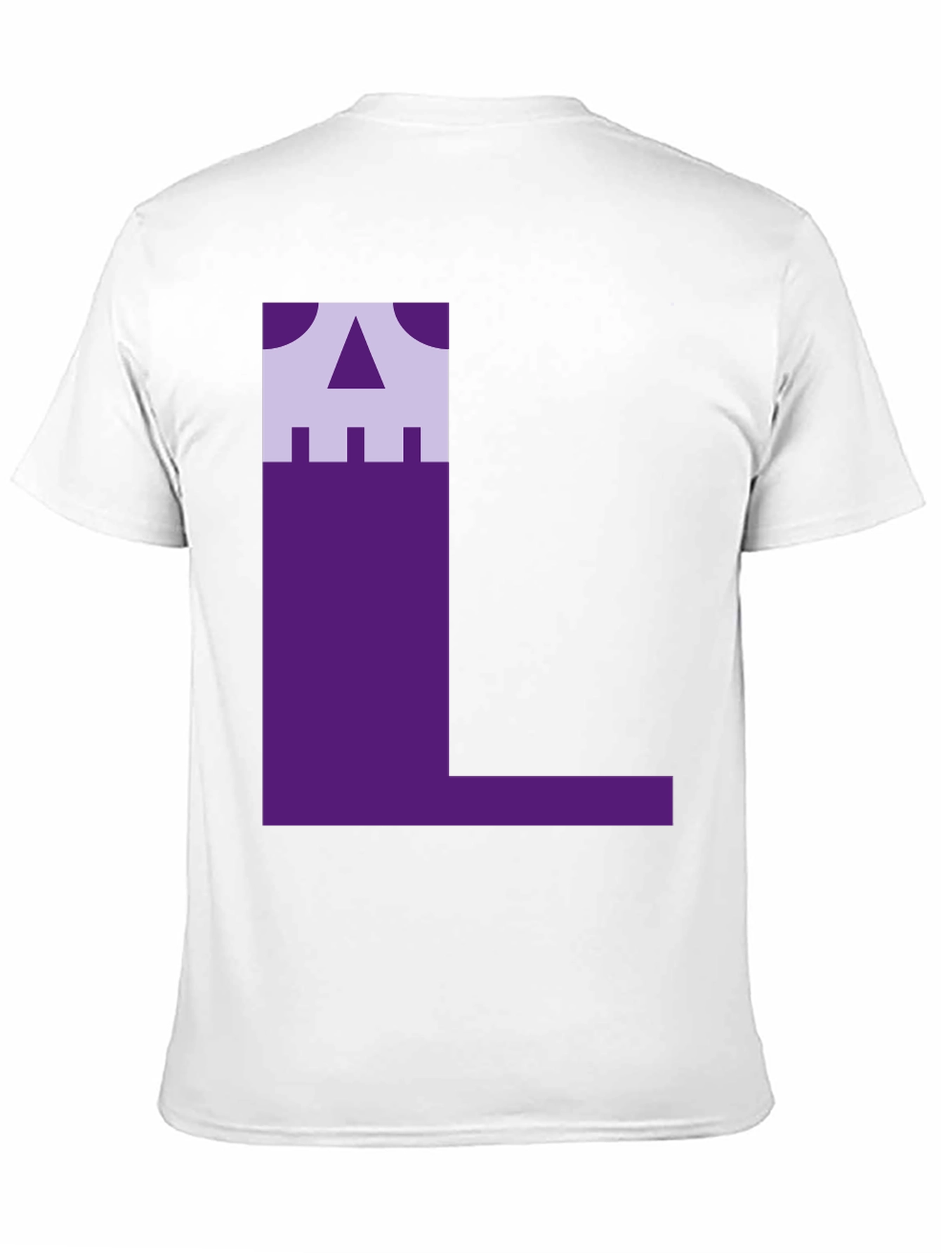 Geometric L Graphic Tee - Unique Design