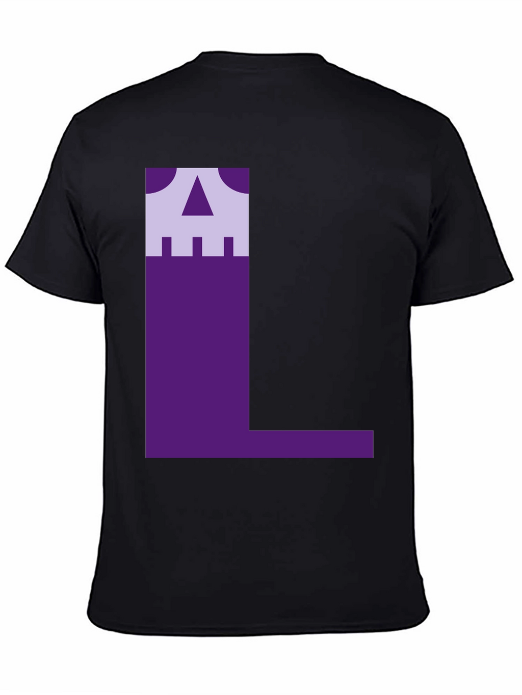 Geometric L Graphic Tee - Unique Design