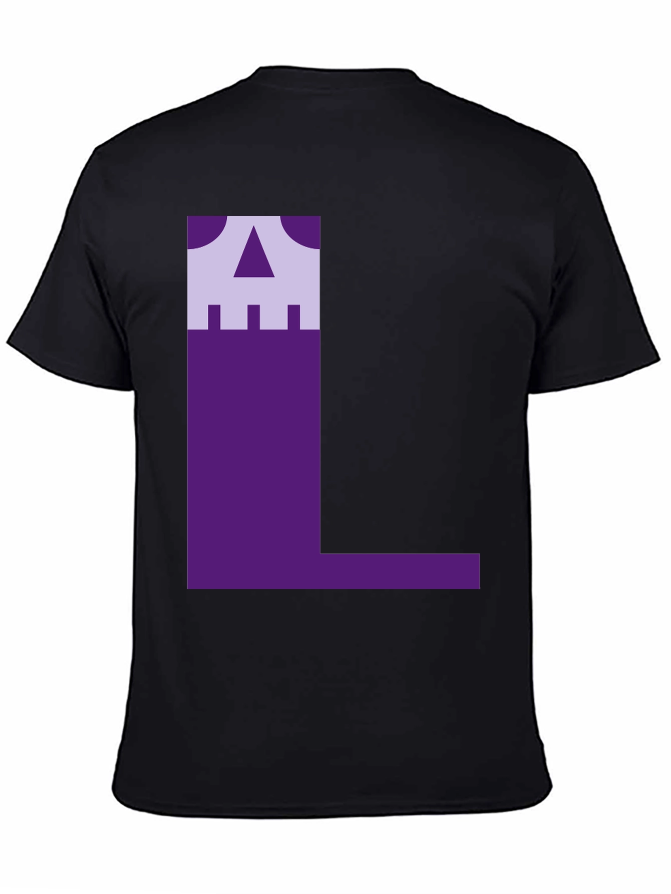 Geometric L Graphic Tee - Unique Design