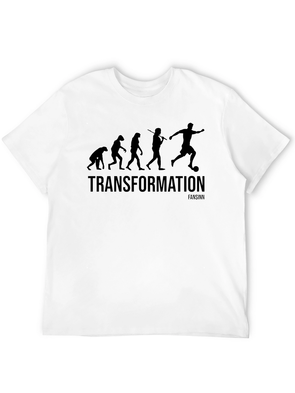 Evolution of Soccer T-Shirt - Black