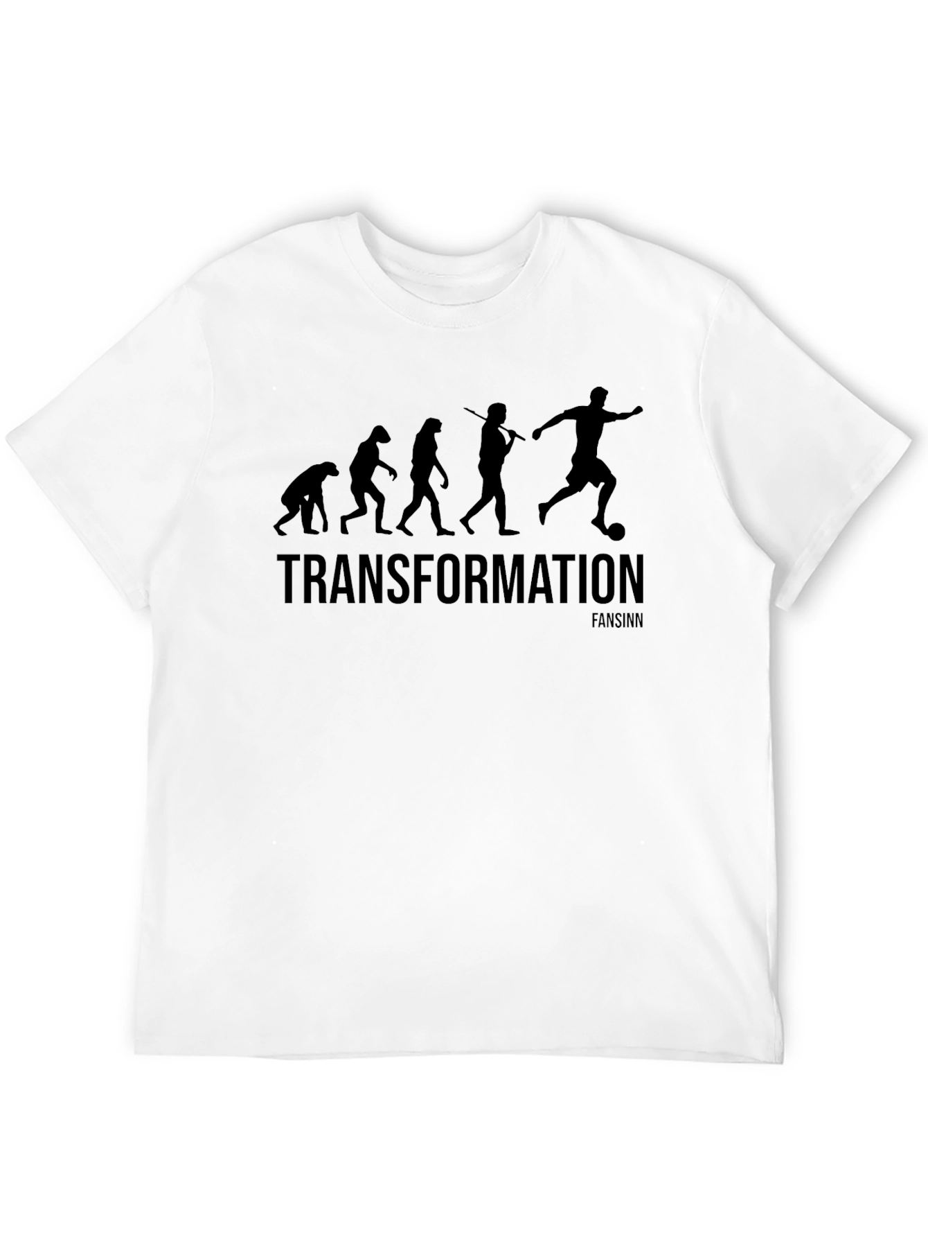 Evolution of Soccer T-Shirt - Black