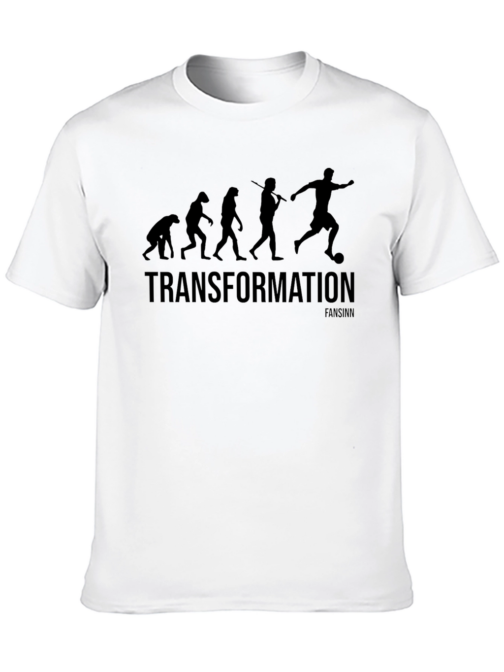 Evolution of Soccer T-Shirt - Black