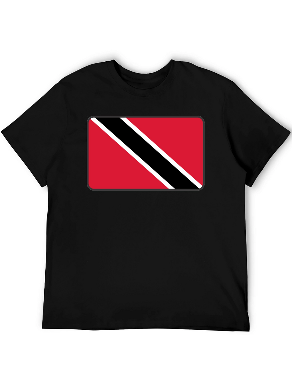 Trinidad & Tobago Flag Graphic Tee - Black