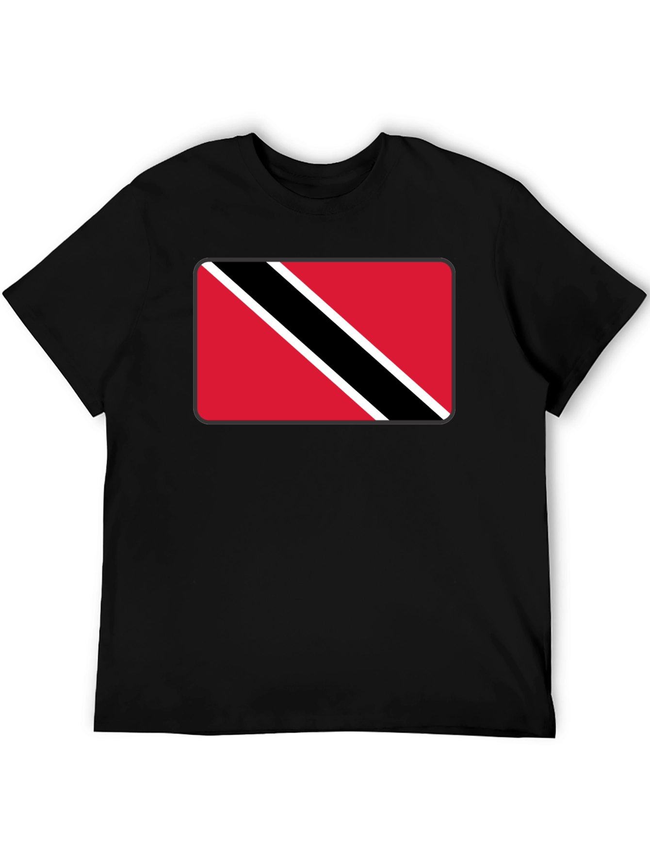 Trinidad & Tobago Flag Graphic Tee - Black