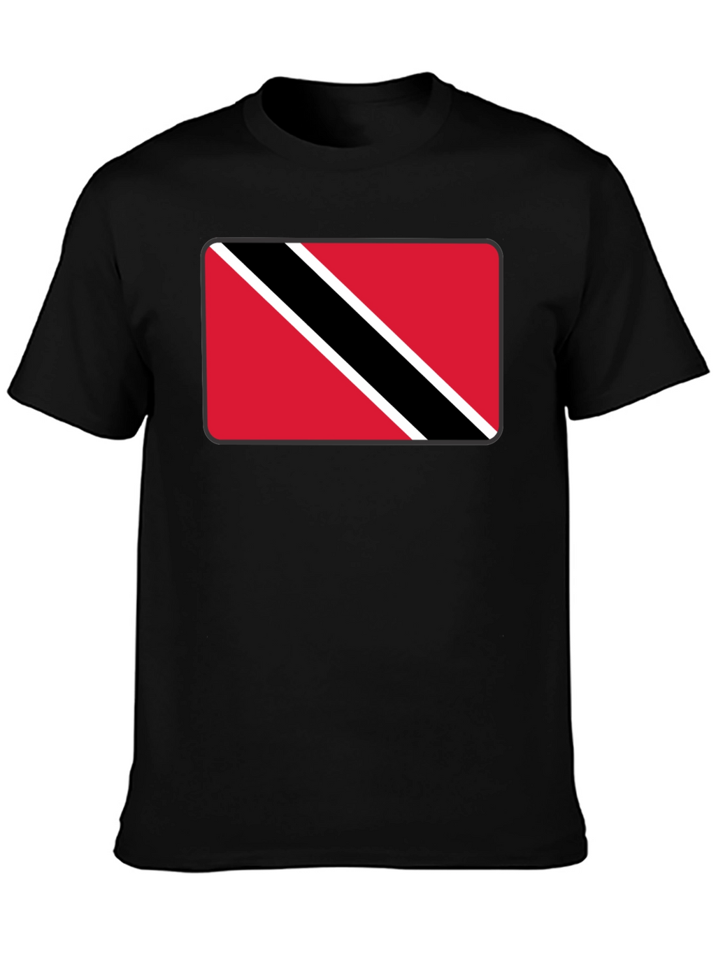 Trinidad & Tobago Flag Graphic Tee - Black