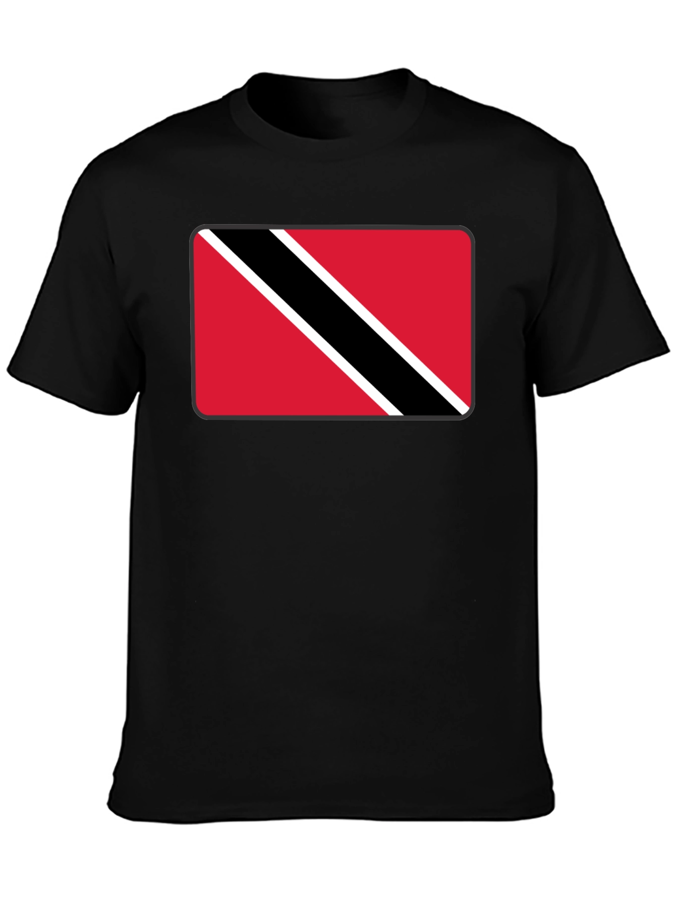 Trinidad & Tobago Flag Graphic Tee - Black