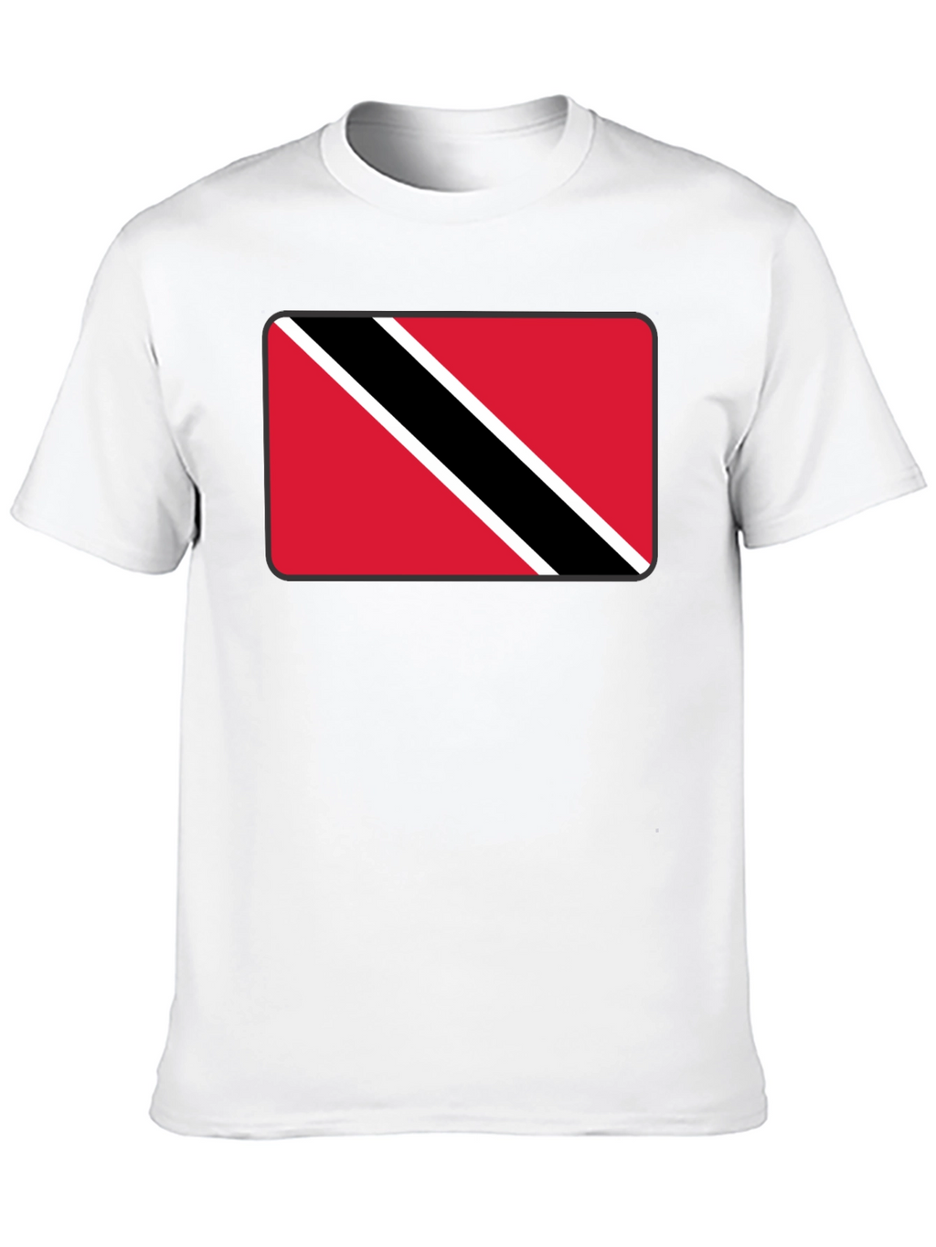 Trinidad & Tobago Flag Graphic Tee - Black