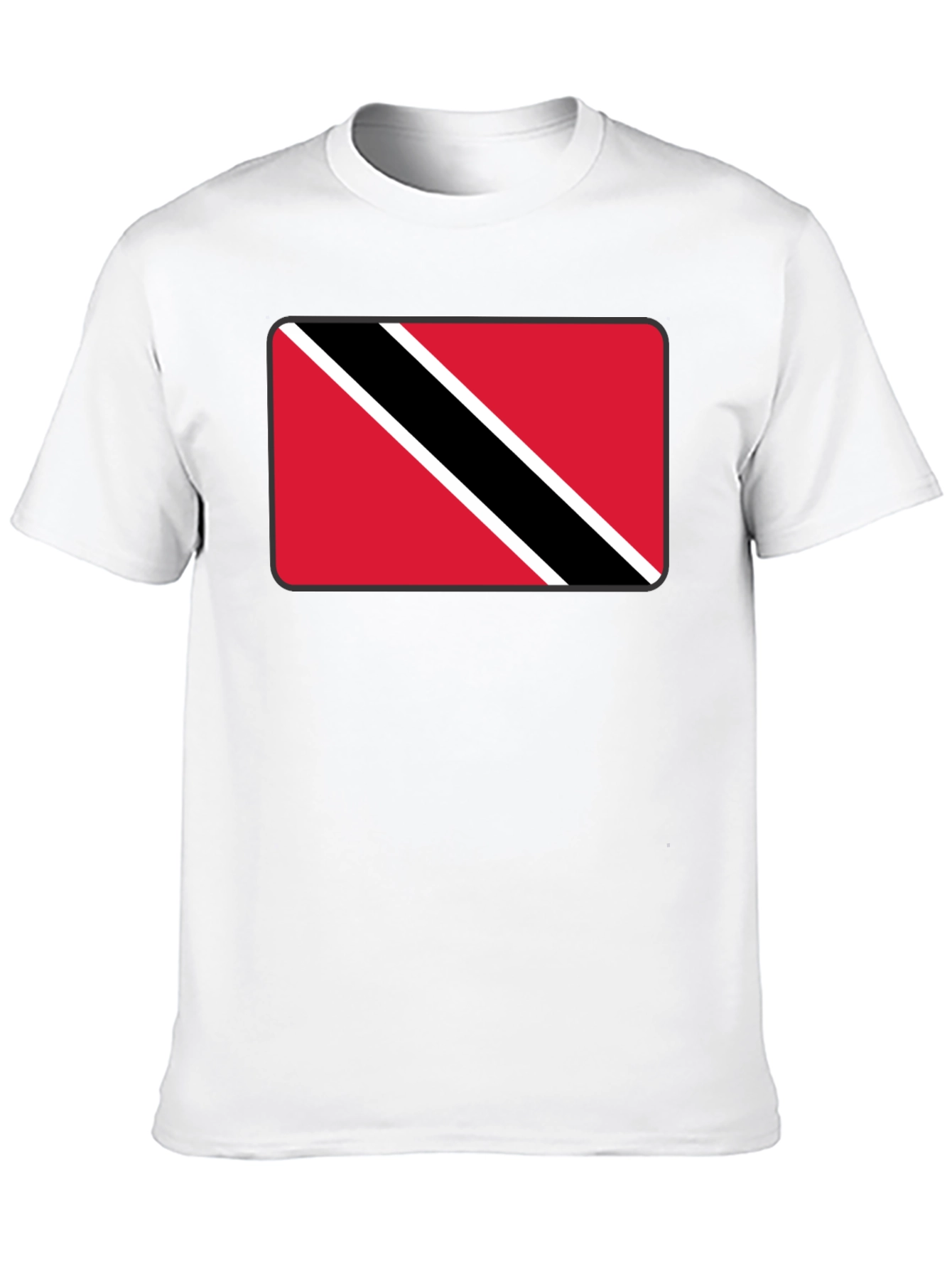 Trinidad & Tobago Flag Graphic Tee - Black
