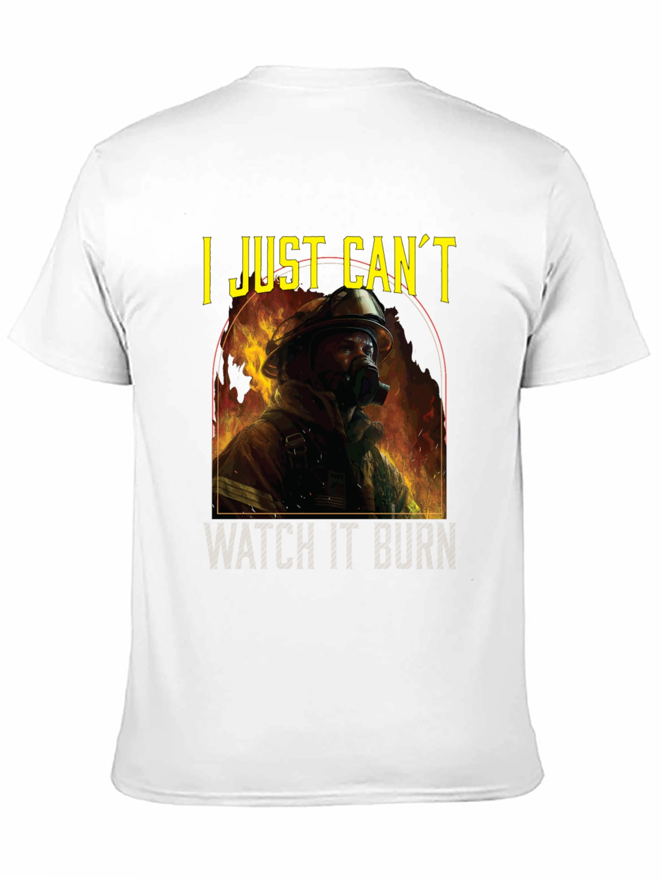 I Just Cant Watch It Burn Graphic T-Shirt