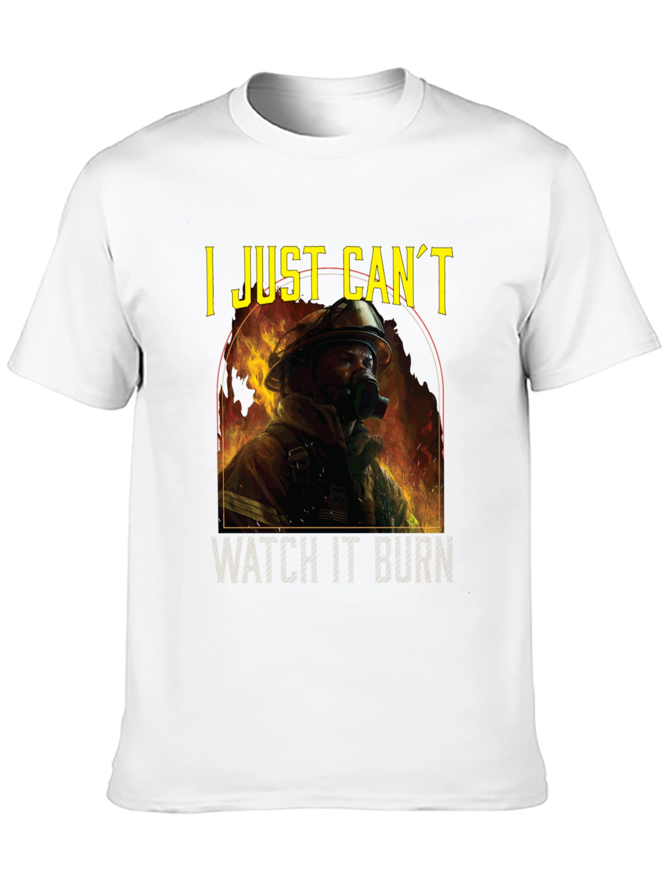 I Just Cant Watch It Burn Graphic T-Shirt