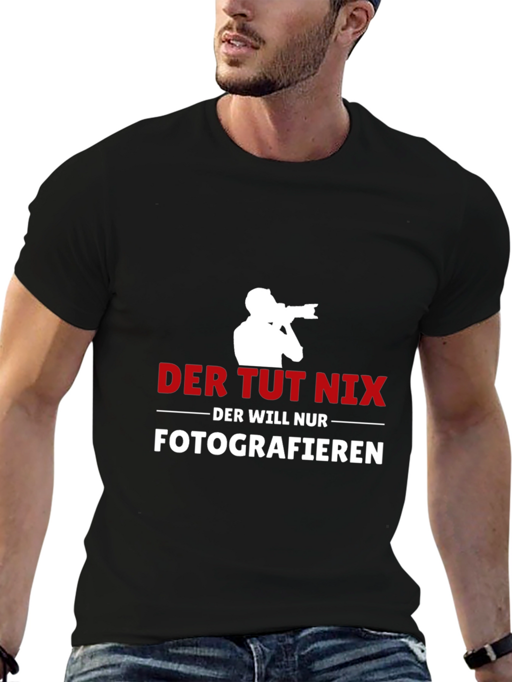 Photographer T-Shirt: Der Tut Nix - Fotografieren