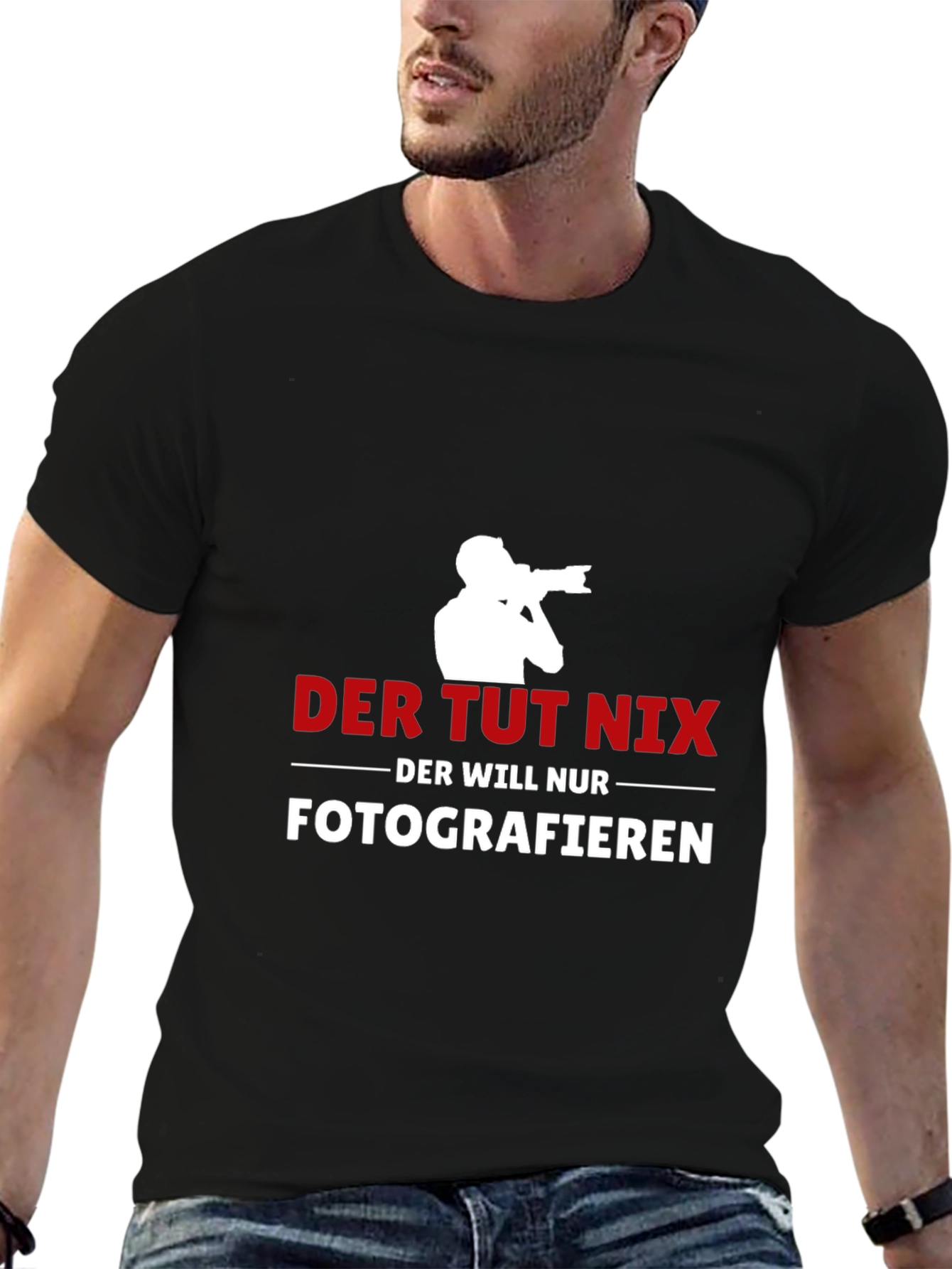 Photographer T-Shirt: Der Tut Nix - Fotografieren