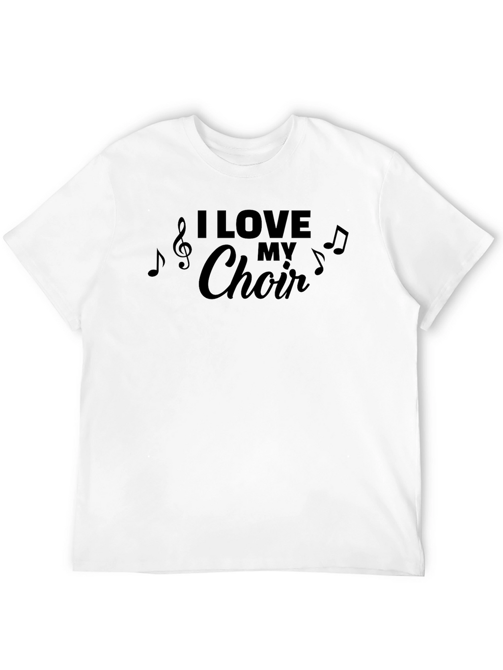 I Love My Choir T-Shirt Music Lover Gift