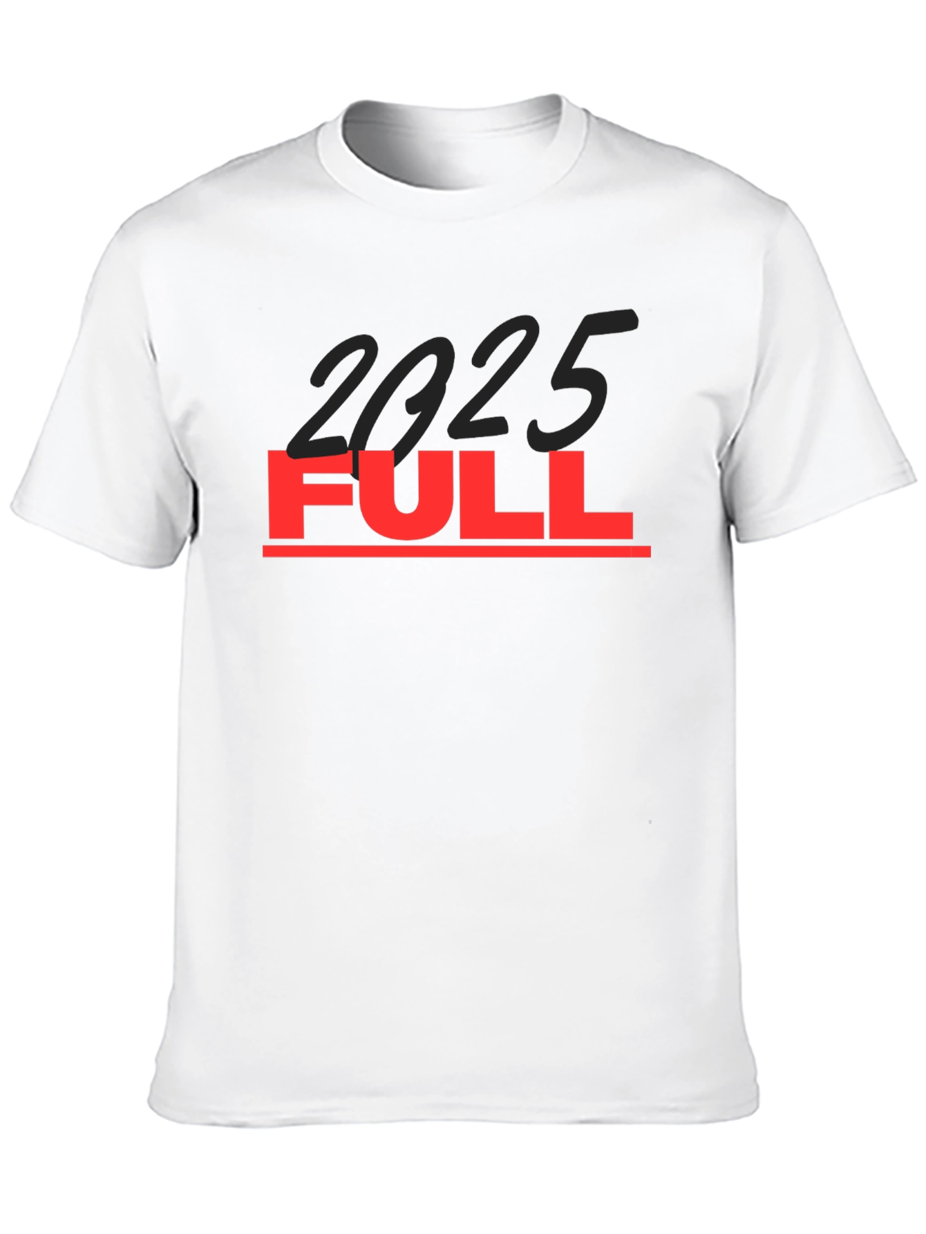 2025 Full Graphic Tee - Black