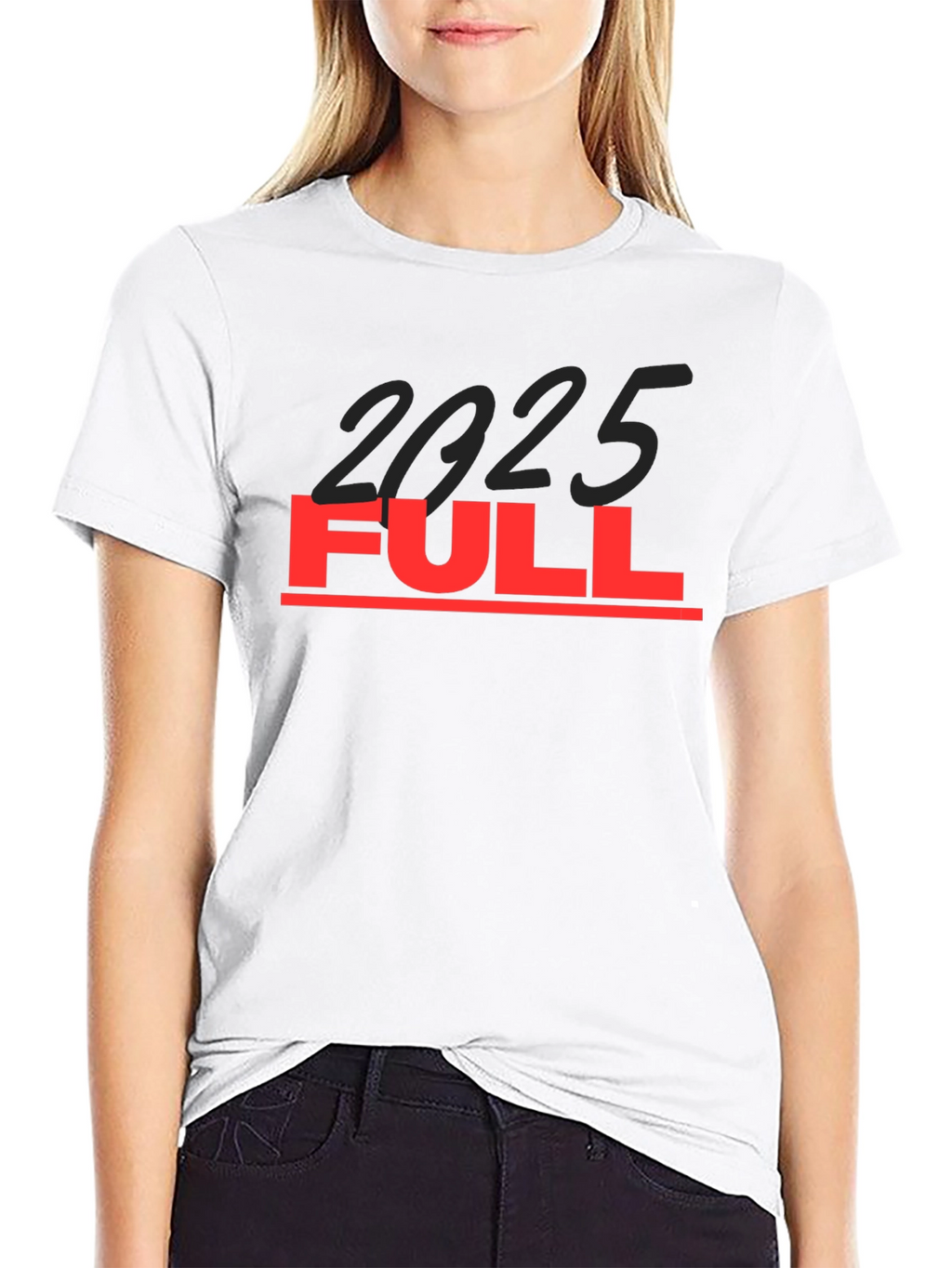 2025 Full Graphic Tee - Black