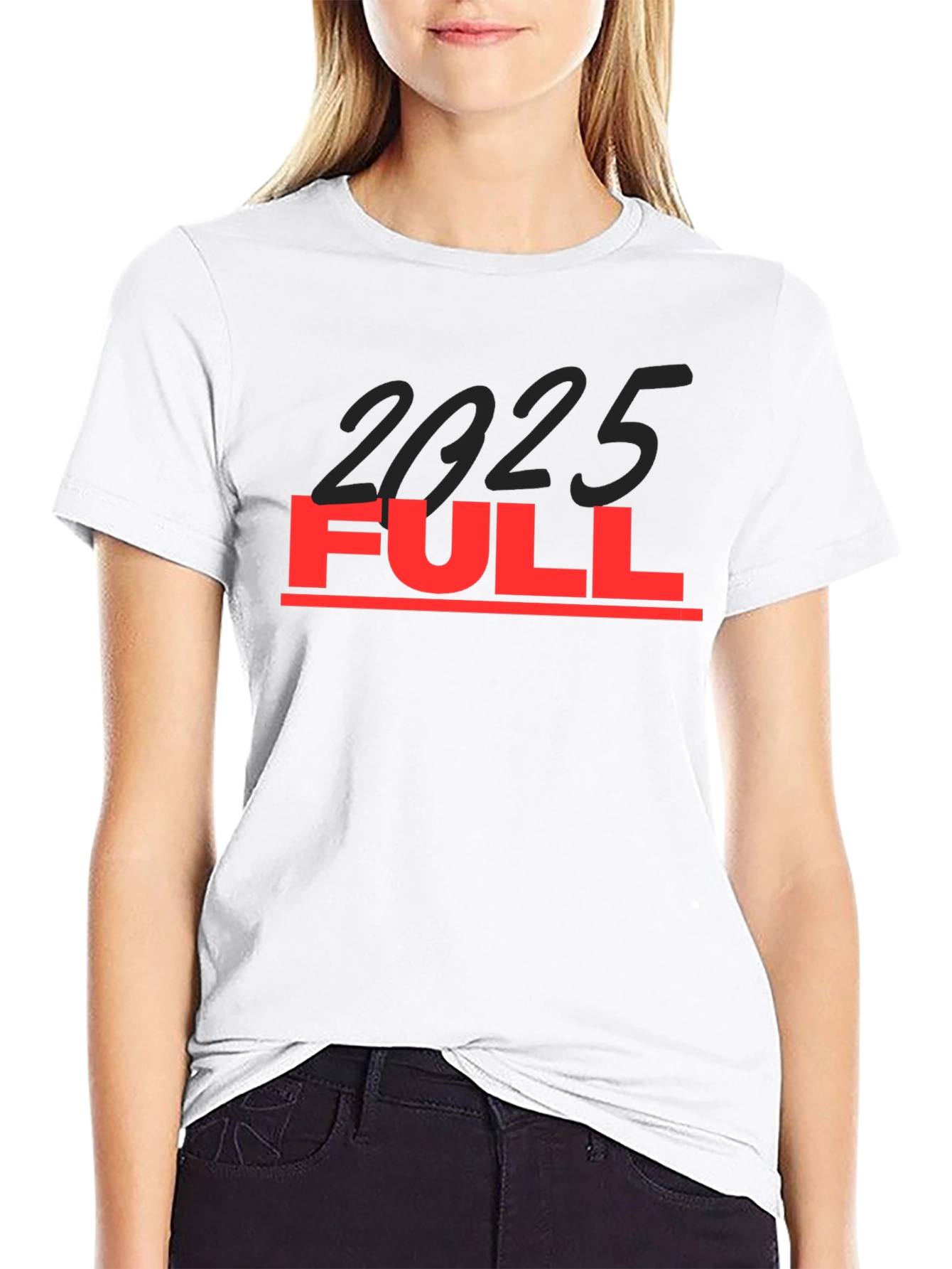 2025 Full Graphic Tee - Black