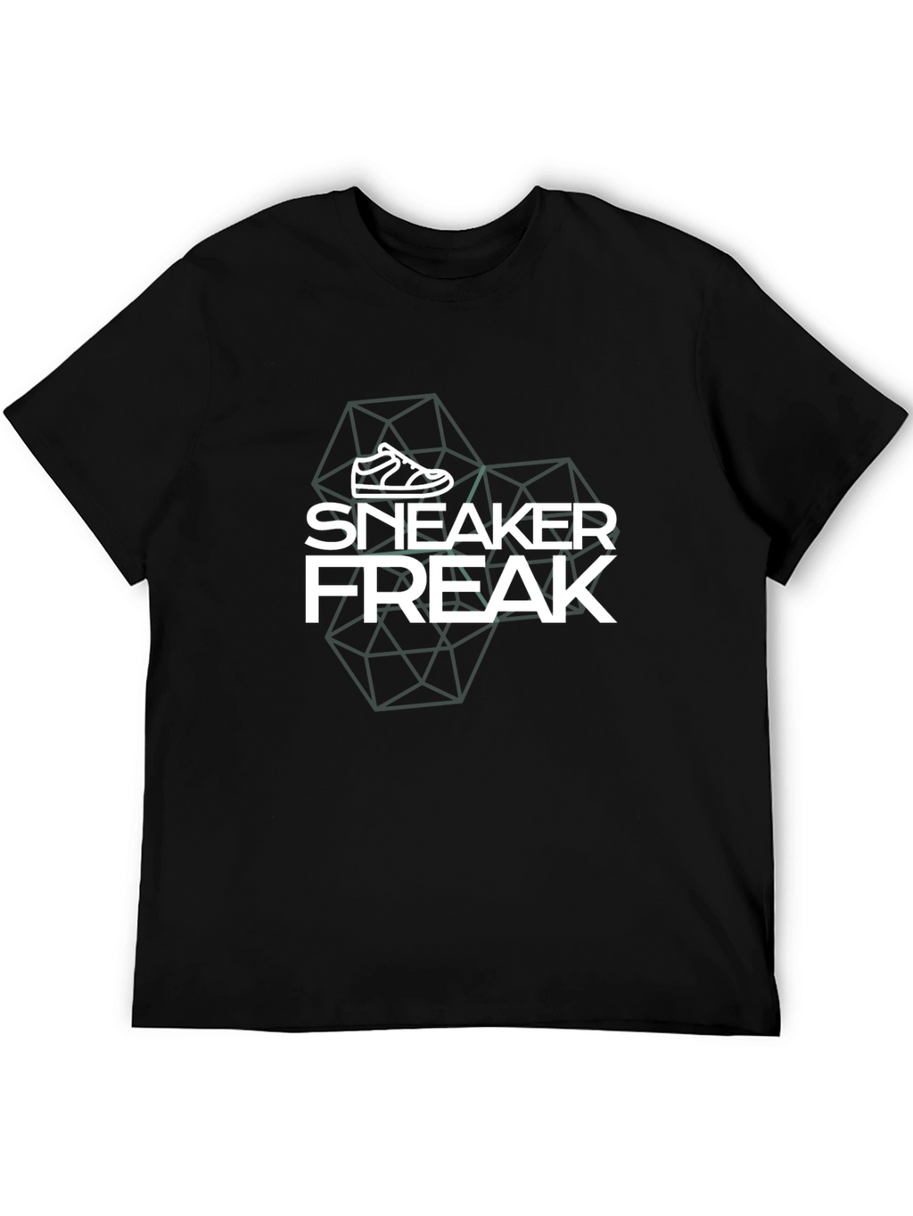 Sneaker Freak Graphic Tee - Black Crew Neck