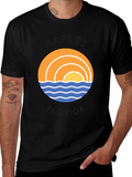 Naples Florida Graphic T-Shirt - Beach Sun Design