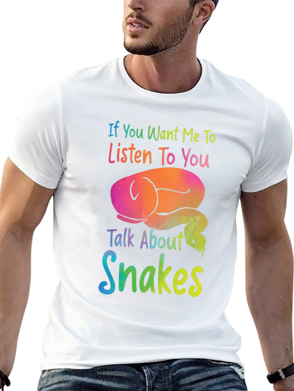 Talk About Snakes Graphic Tee