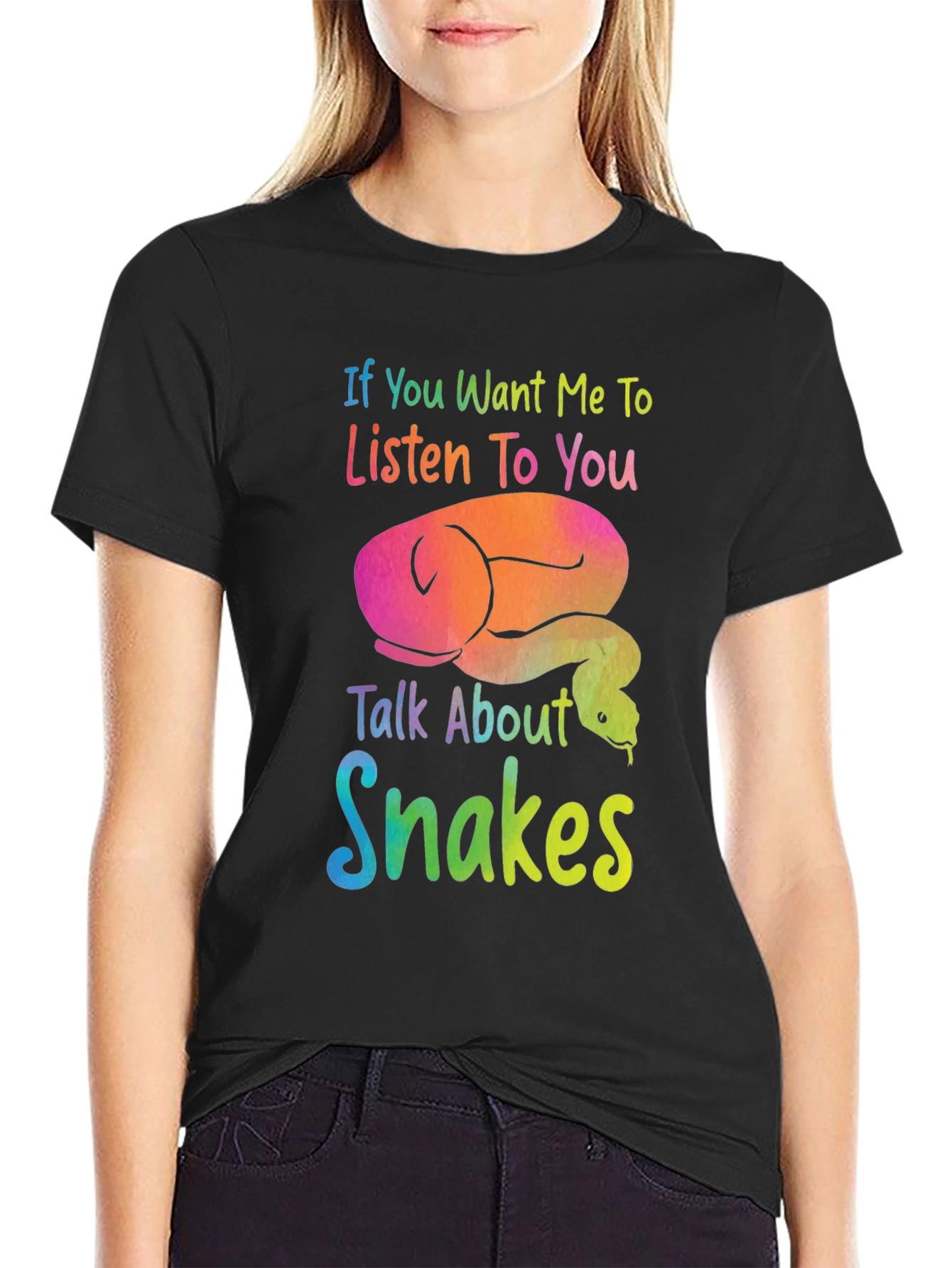 Talk About Snakes Graphic Tee