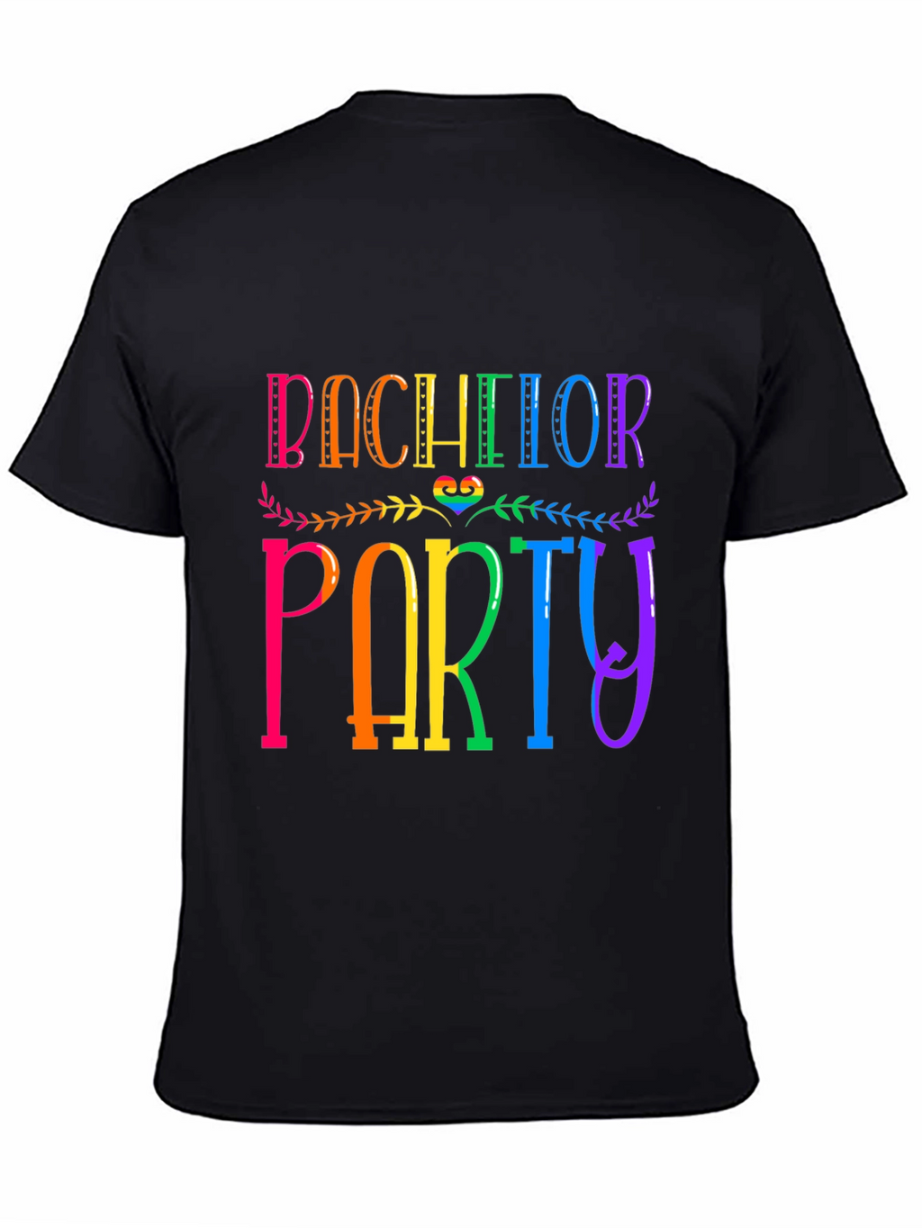 Bachelor Party Rainbow T-Shirt