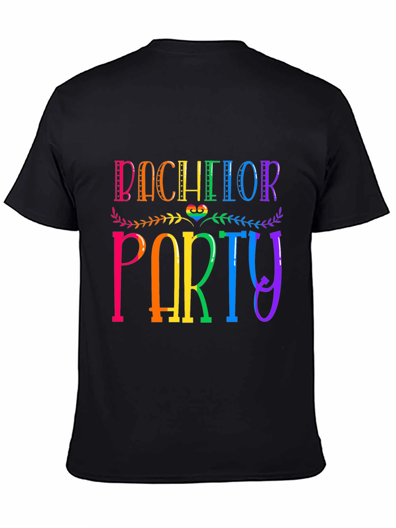Bachelor Party Rainbow T-Shirt