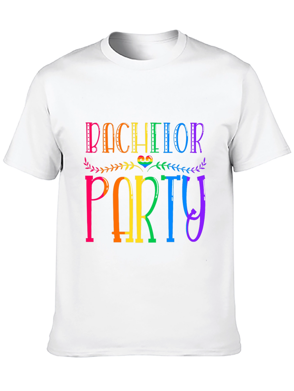 Bachelor Party Rainbow T-Shirt