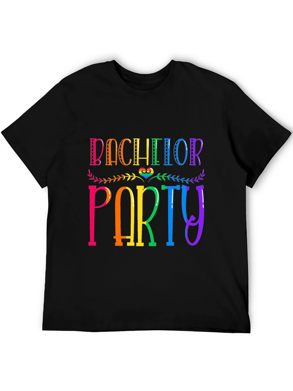 Bachelor Party Rainbow T-Shirt