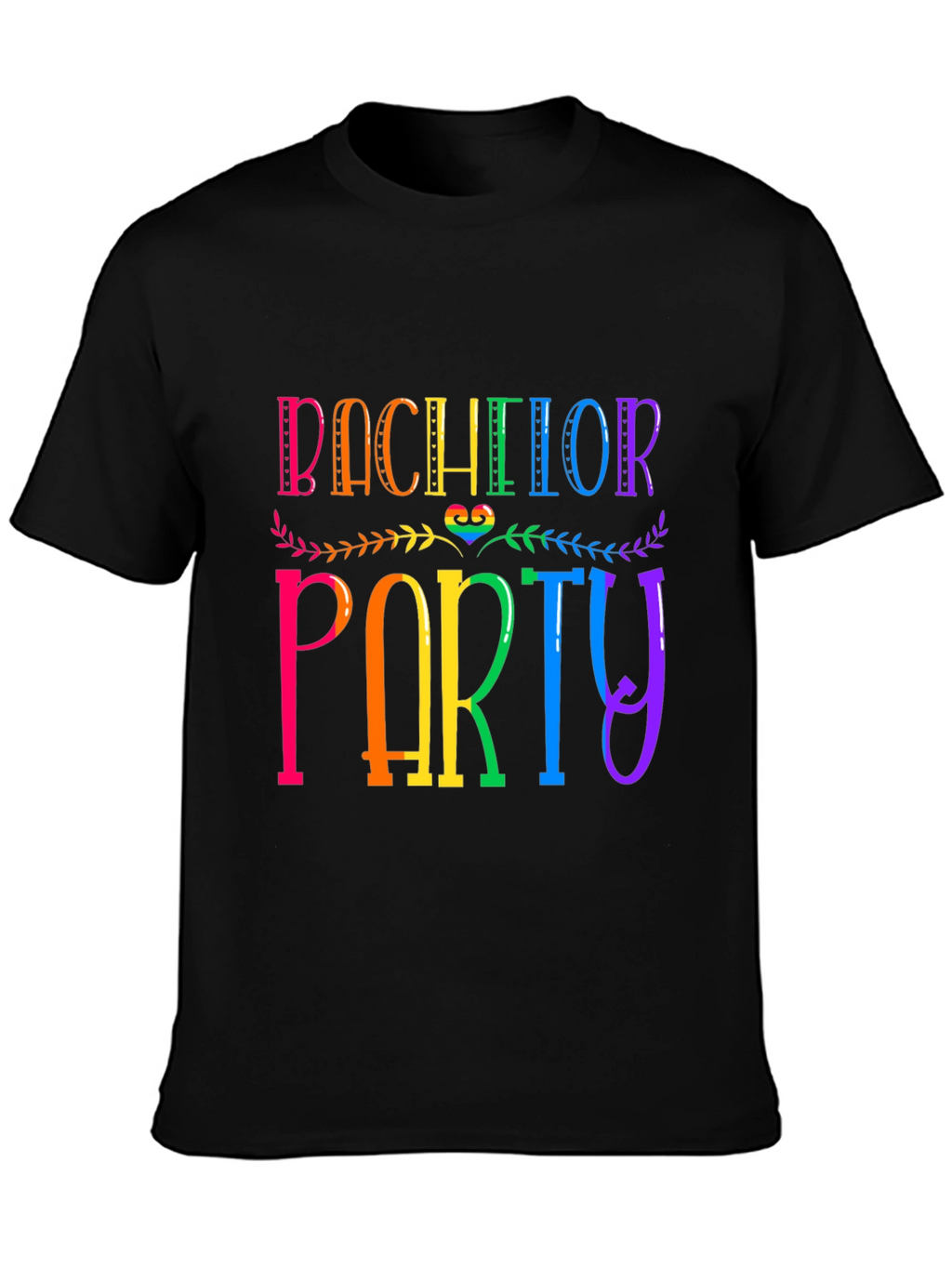 Bachelor Party Rainbow T-Shirt