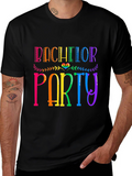 Bachelor Party Rainbow T-Shirt