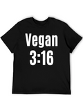 Vegan 3:16 Graphic T-Shirt