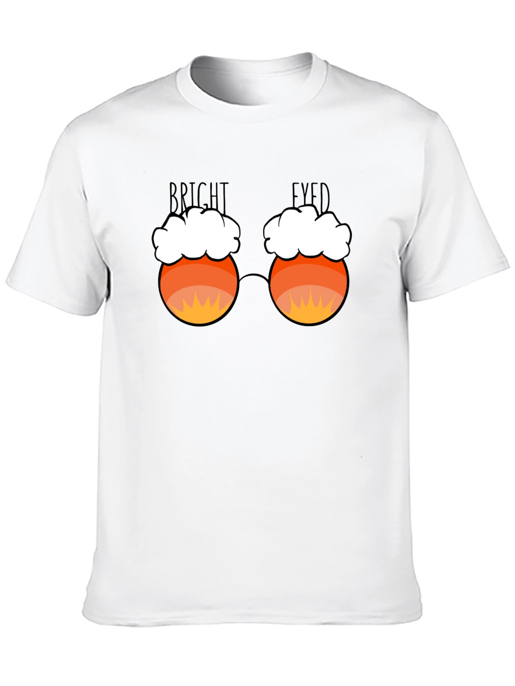 Bright Eyed Candy Corn Glasses T-Shirt