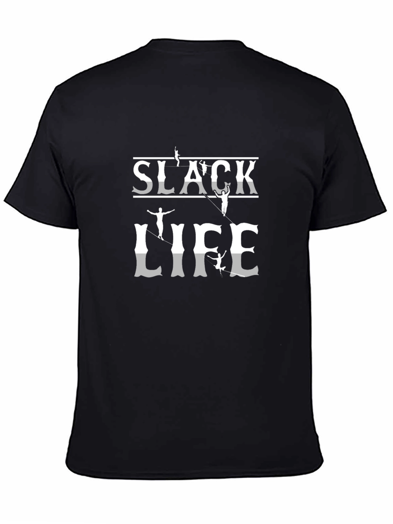 Slack Life Graphic Tee - Black T-Shirt