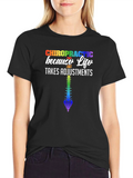 Chiropractic Life Adjustments Graphic Tee