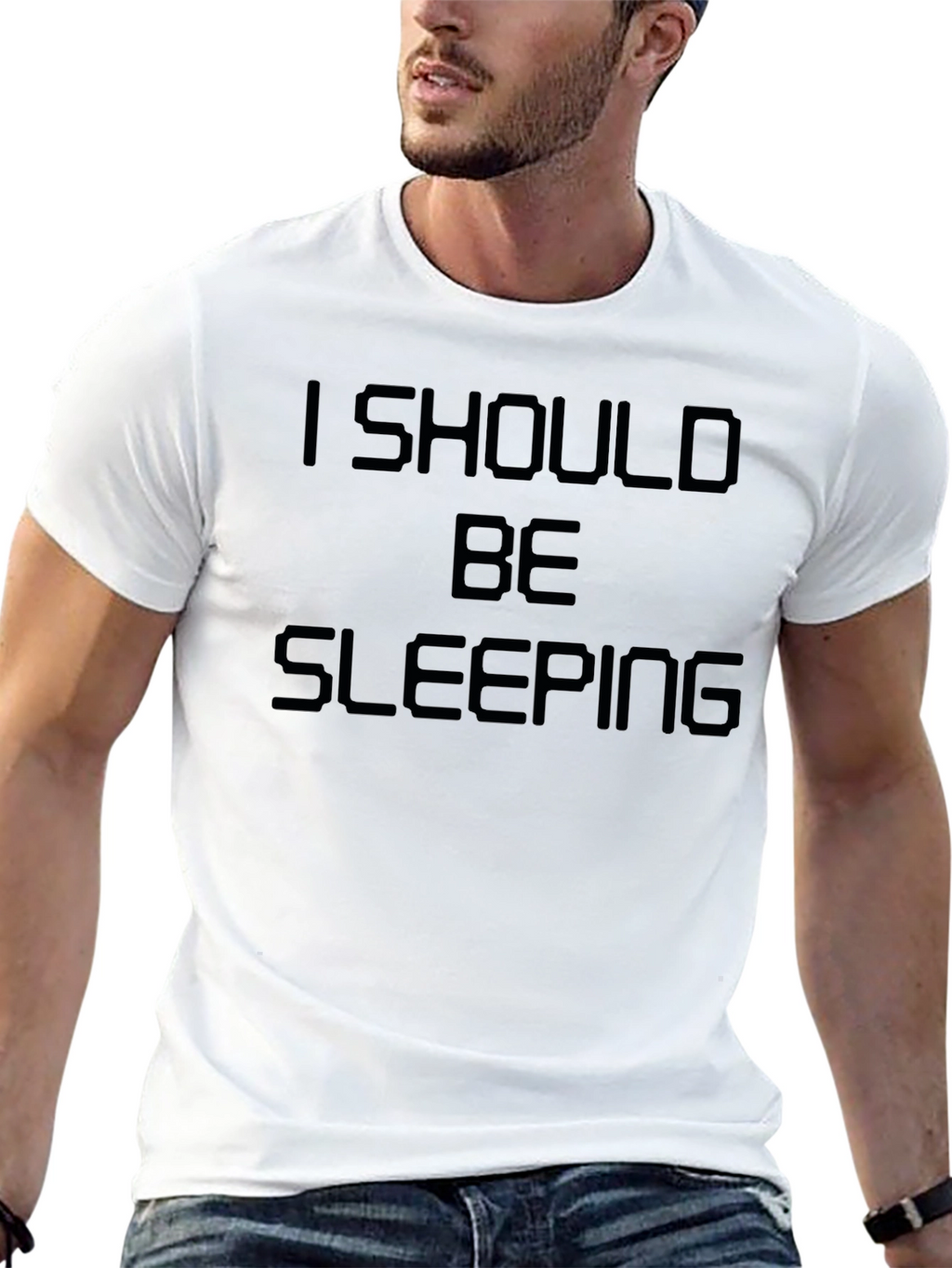 I Should Be Sleeping Funny Graphic Tee