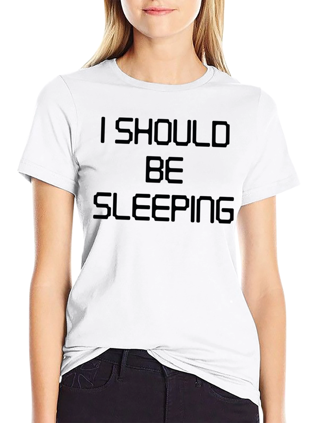 I Should Be Sleeping Funny Graphic Tee