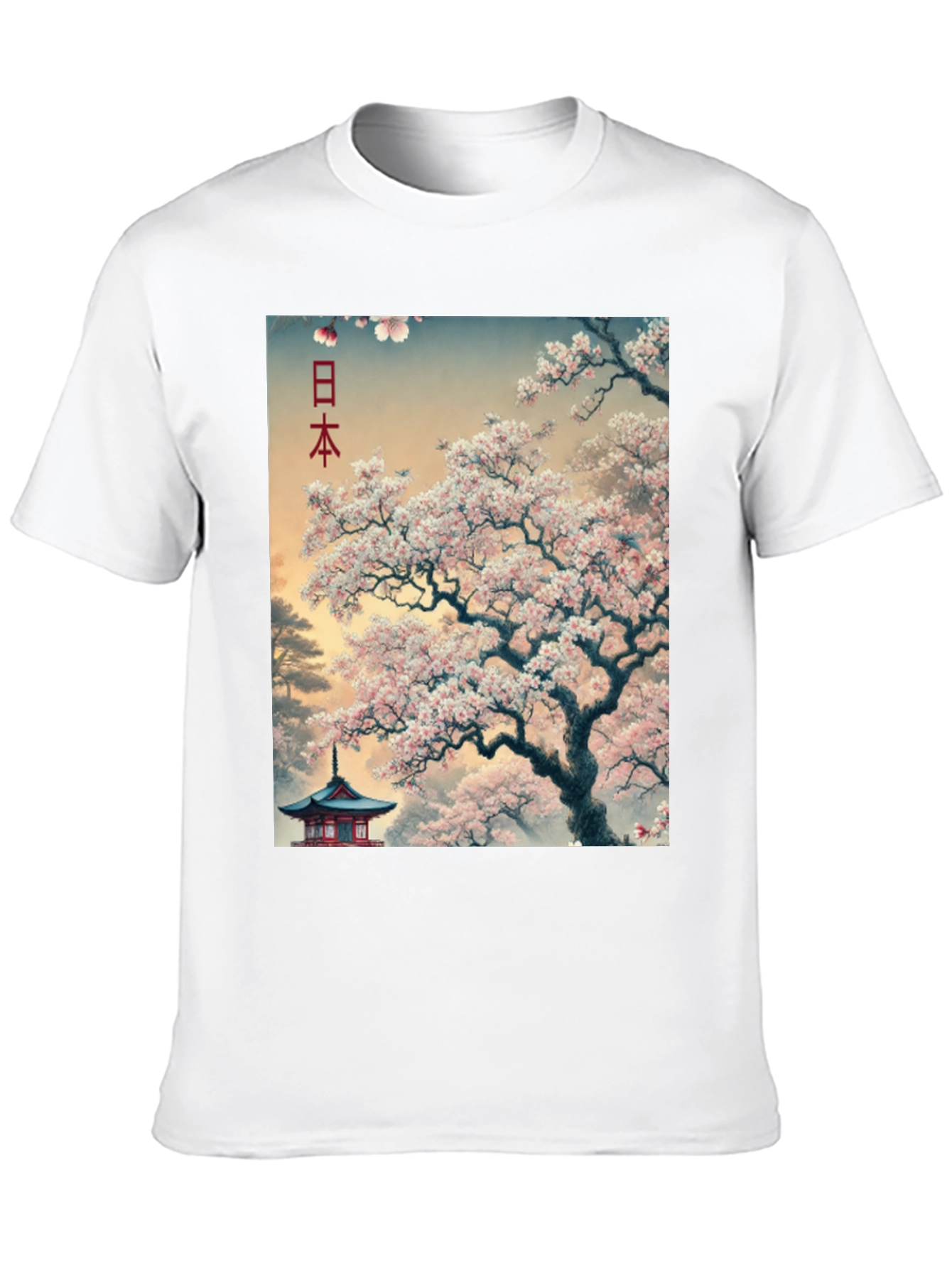 Japanese Cherry Blossom T-Shirt