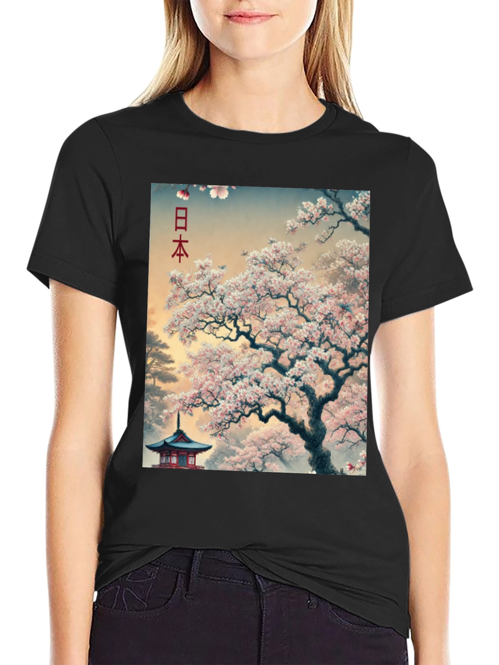Japanese Cherry Blossom T-Shirt