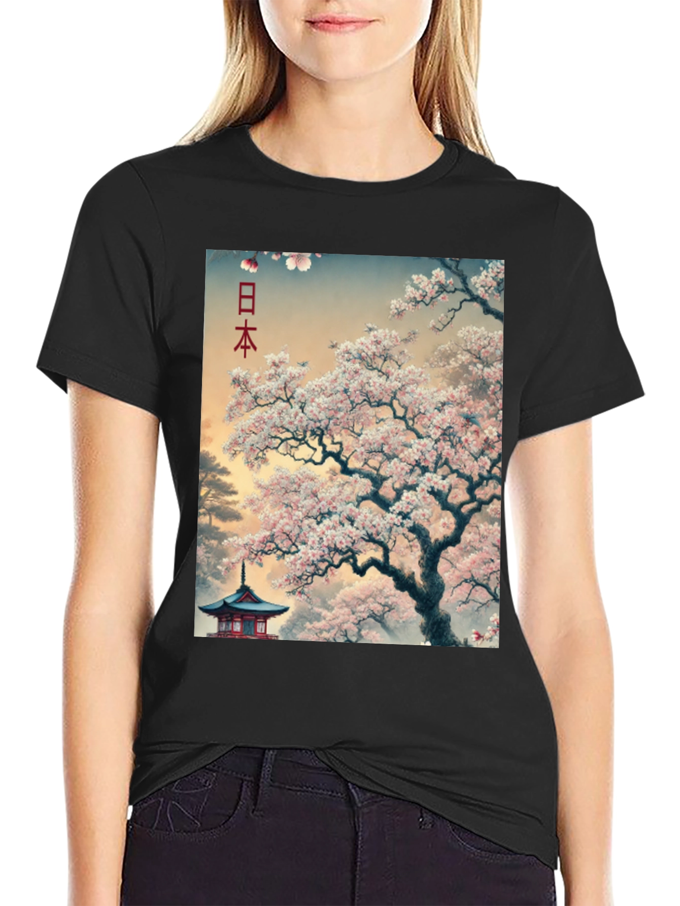 Japanese Cherry Blossom T-Shirt
