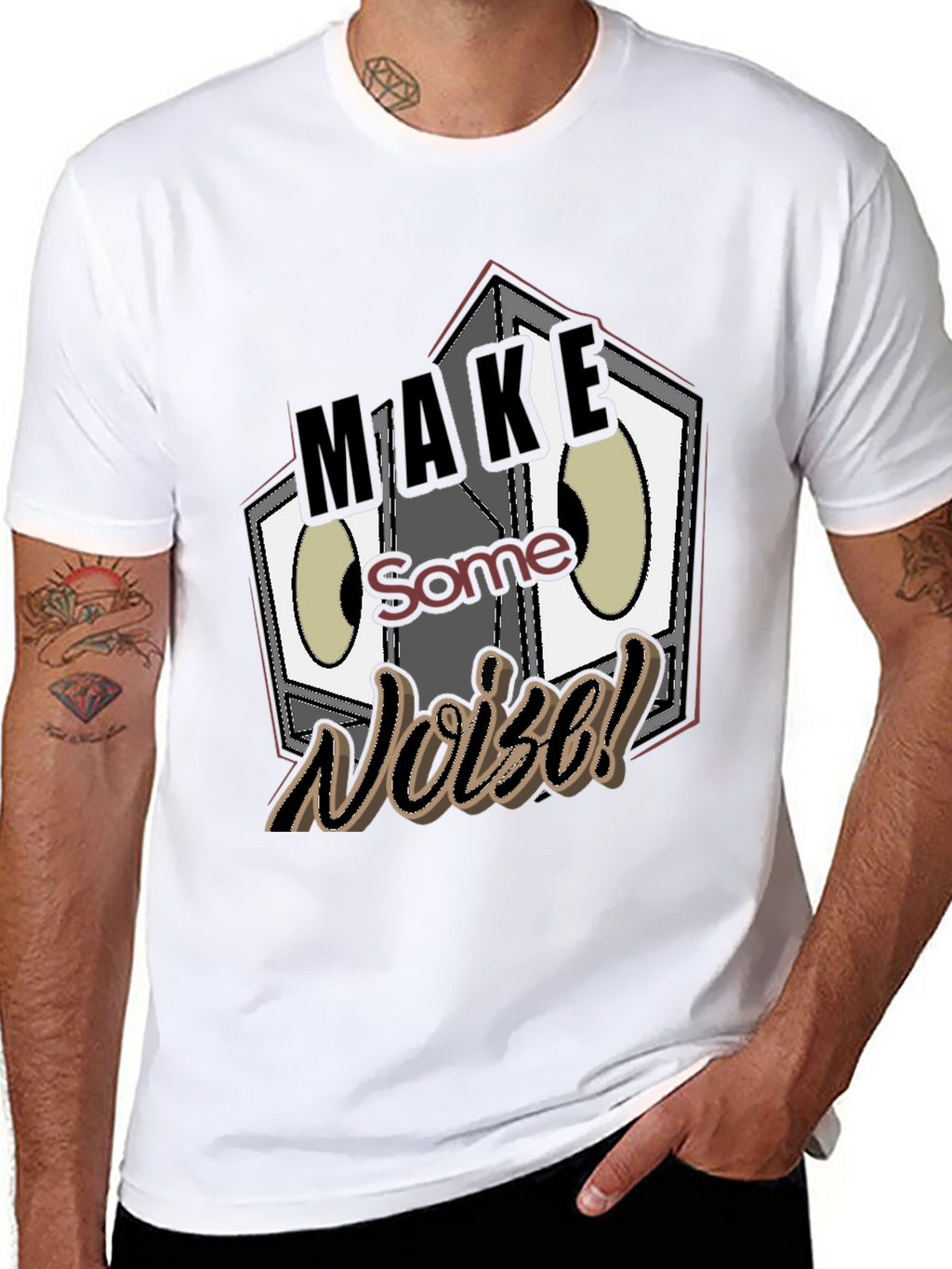 Make Some Noise Graphic Tee