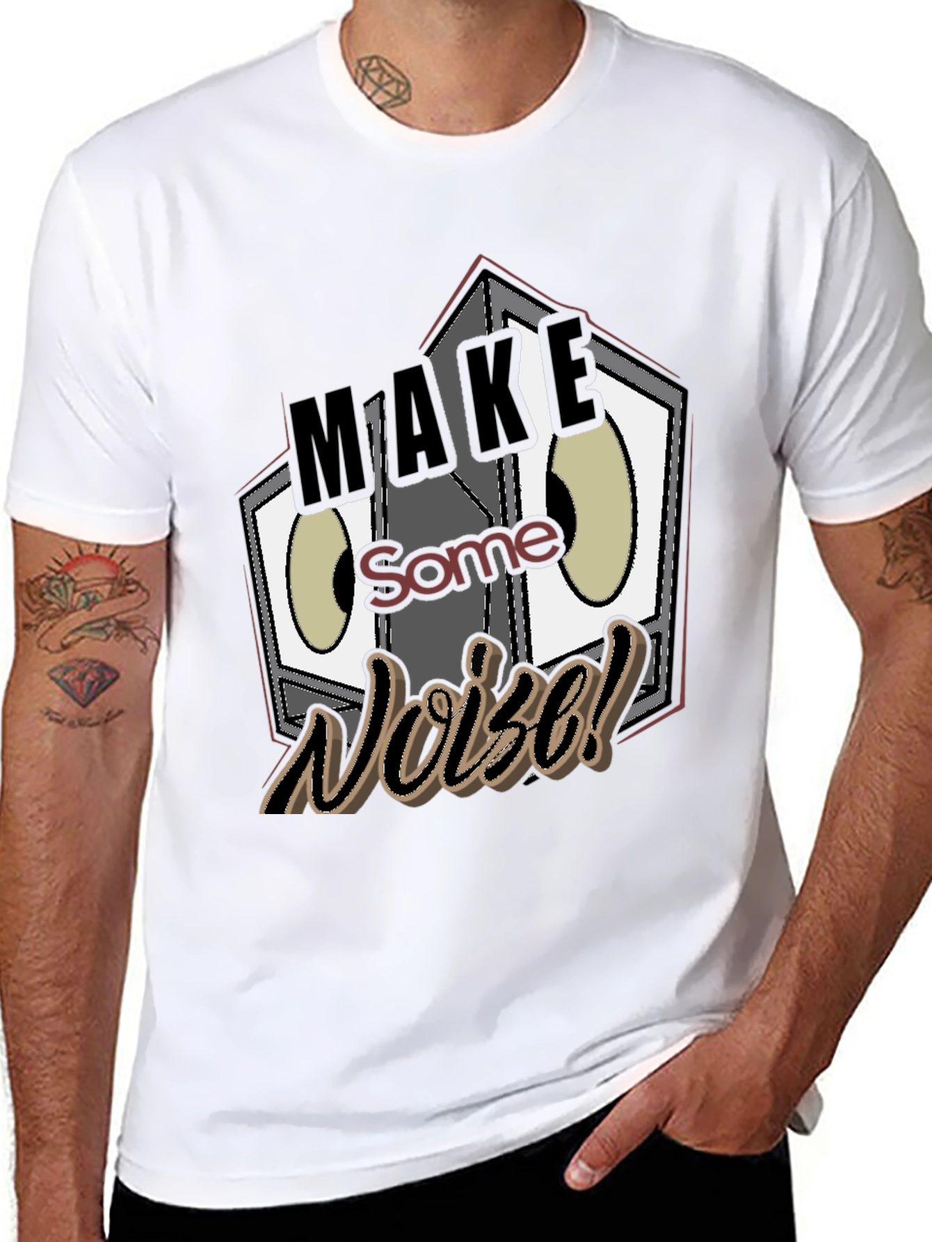 Make Some Noise Graphic Tee
