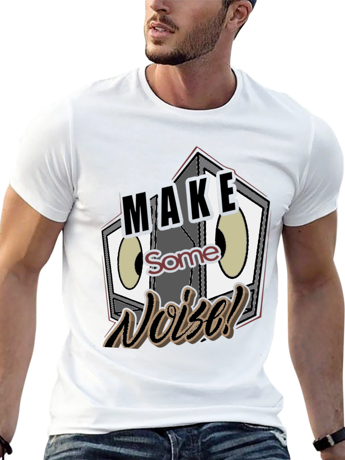 Make Some Noise Graphic Tee