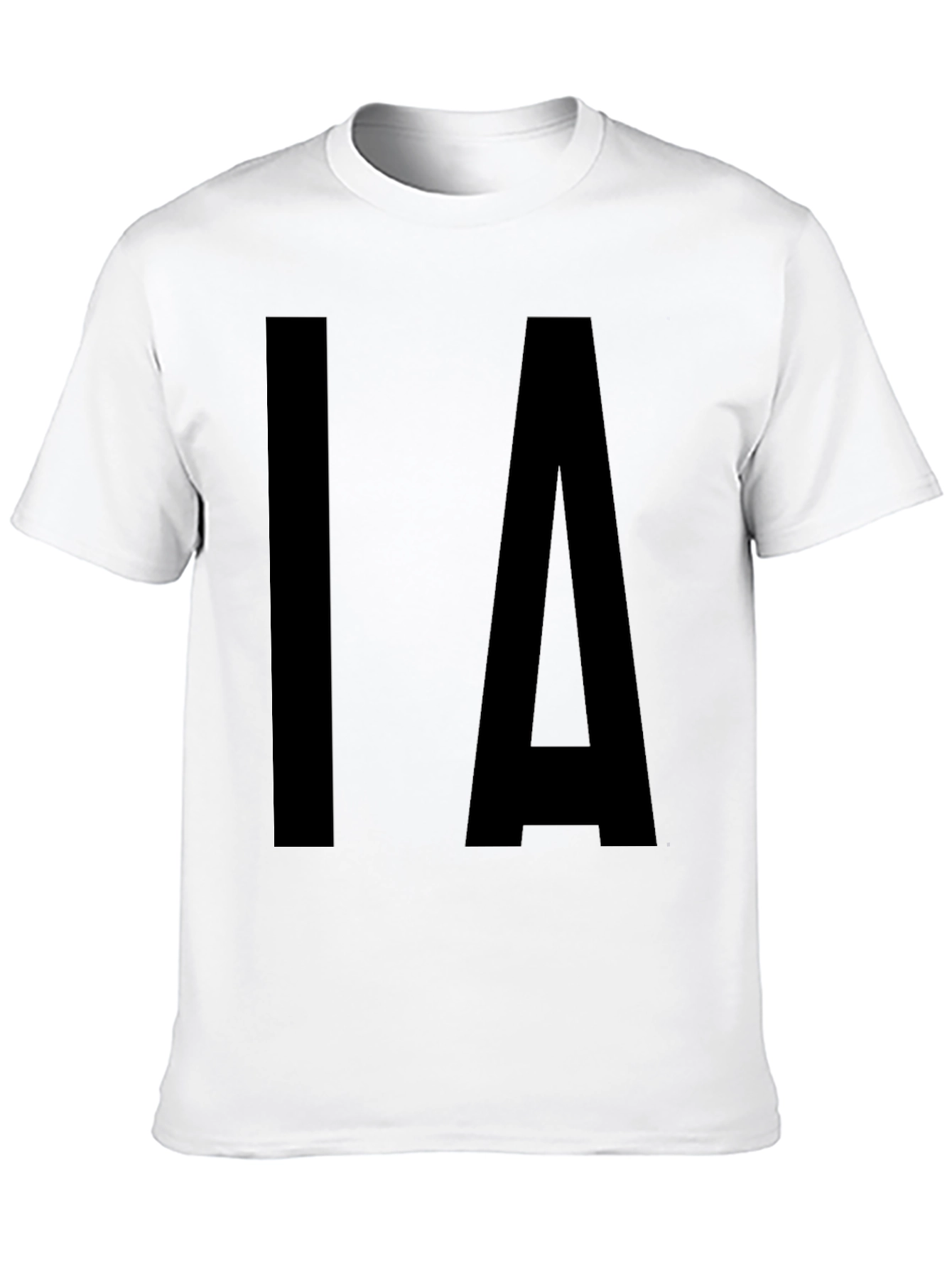 IA Graphic Tee - Bold Black T-Shirt