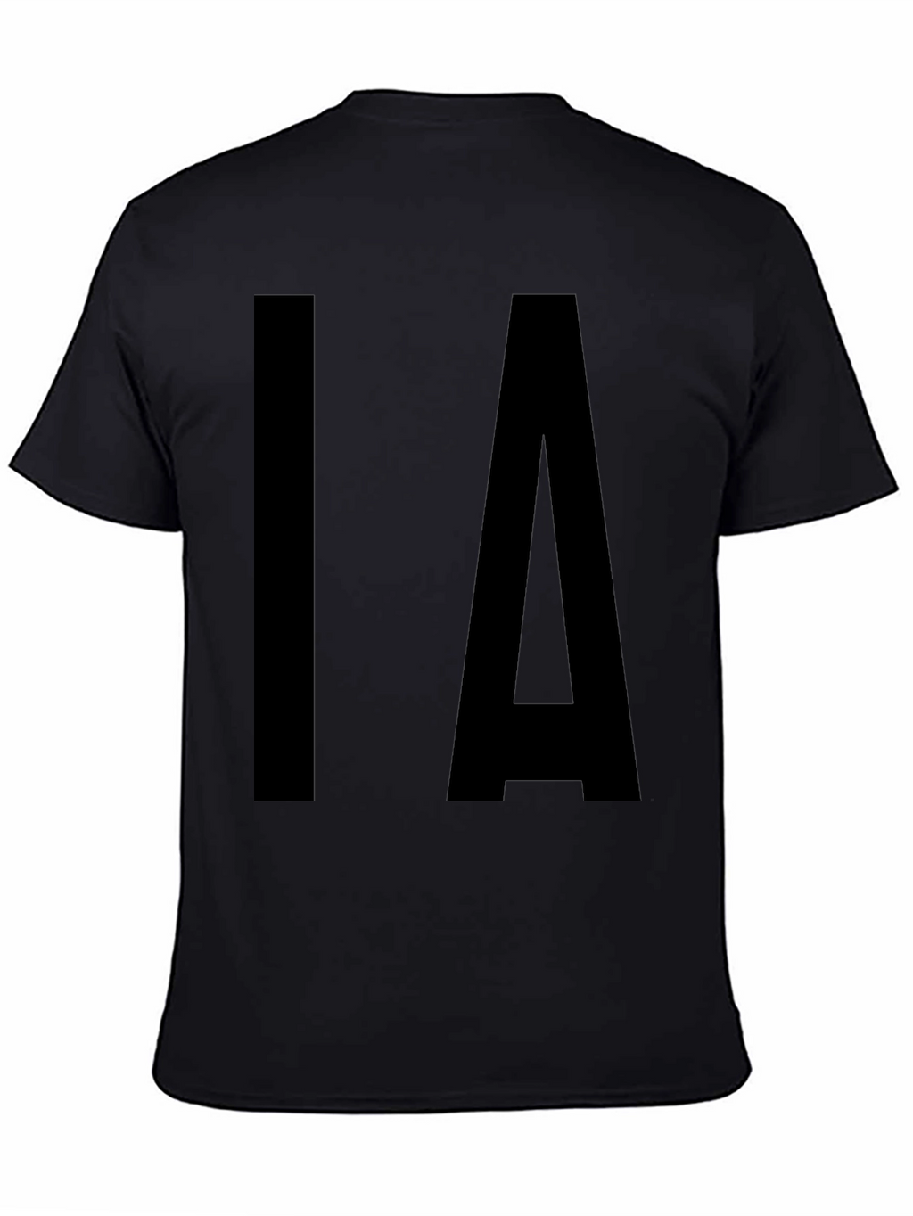 IA Graphic Tee - Bold Black T-Shirt