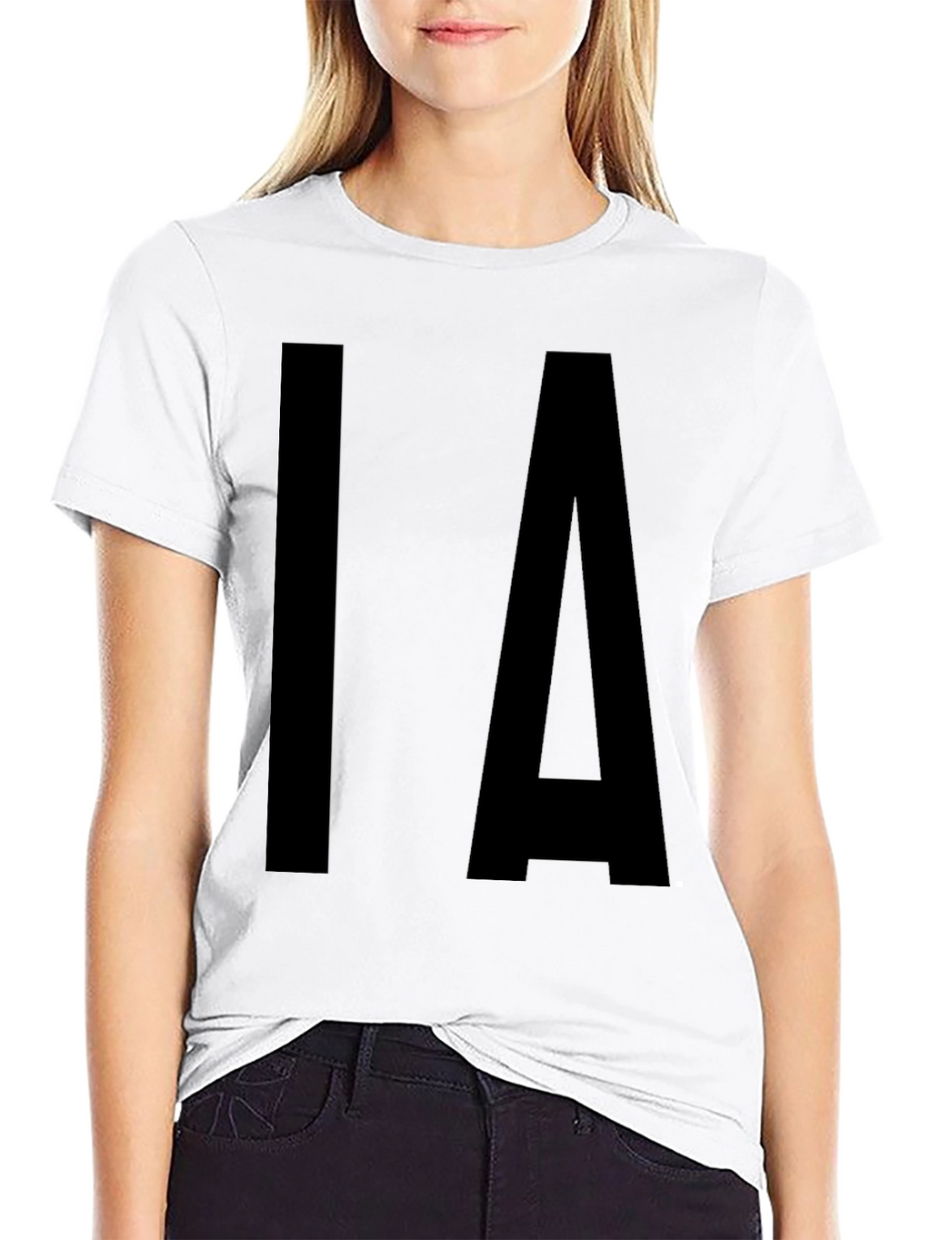 IA Graphic Tee - Bold Black T-Shirt