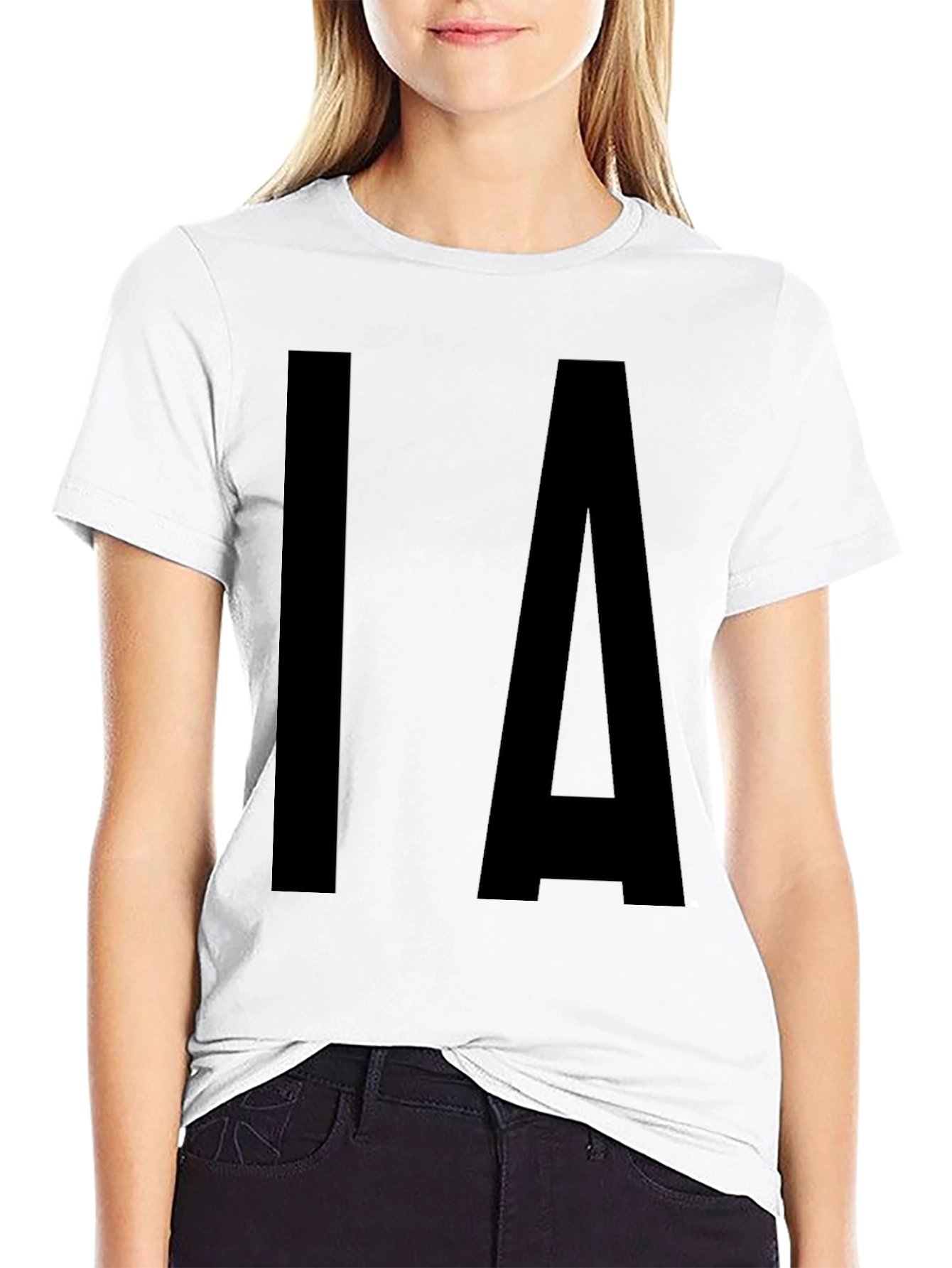 IA Graphic Tee - Bold Black T-Shirt