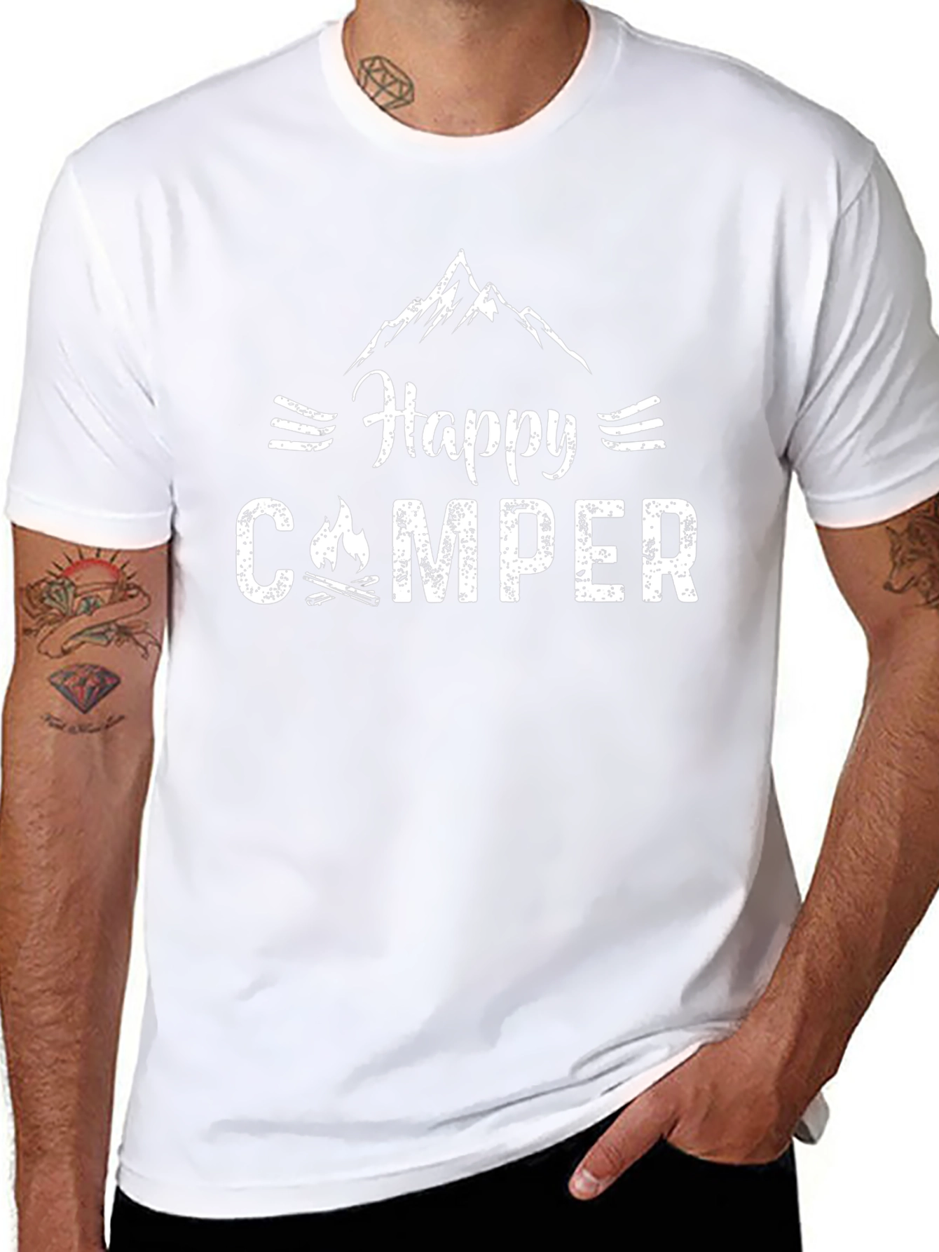 Happy Camper T-Shirt: Camping Adventure Tee
