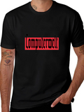 Computerwelt Graphic T-Shirt - Black Crew Neck Tee