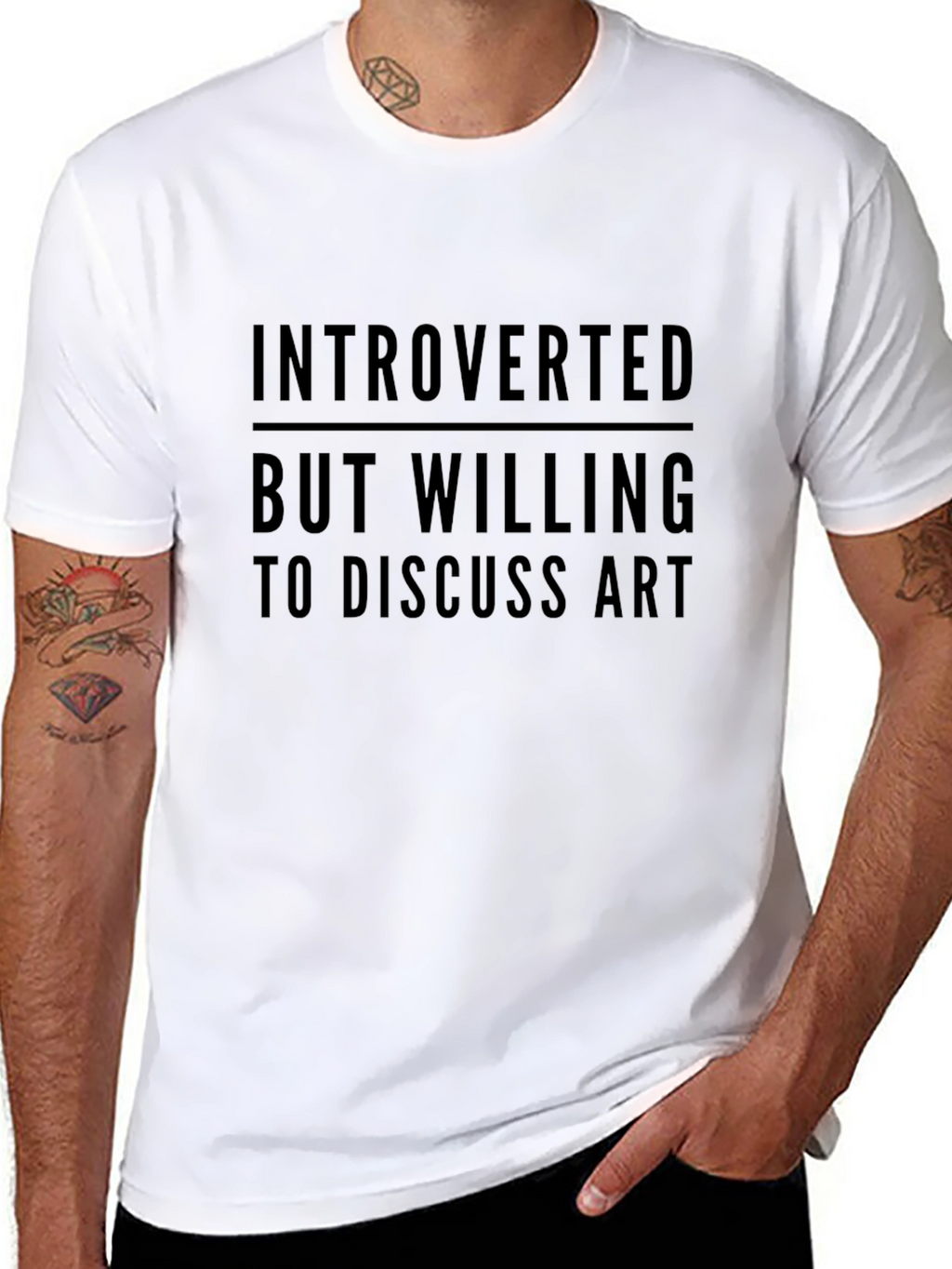 Introverted Art Lover T-Shirt